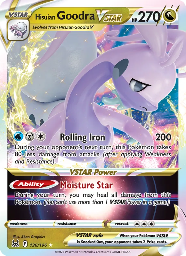 Hisuian Goodra VSTAR (Lost Origin #136/196)