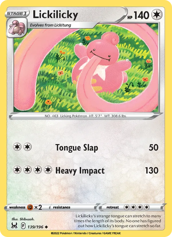 Lickilicky (Lost Origin #139/196)