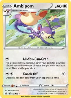 Ambipom (Lost Origin #145/196)