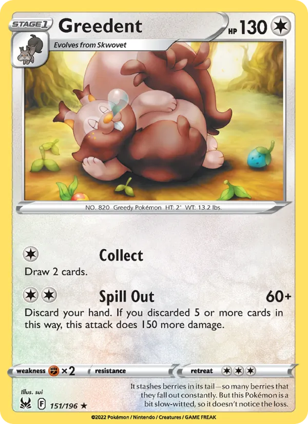Greedent (Lost Origin #151/196)