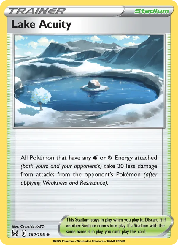 Lake Acuity (Lost Origin #160/196)