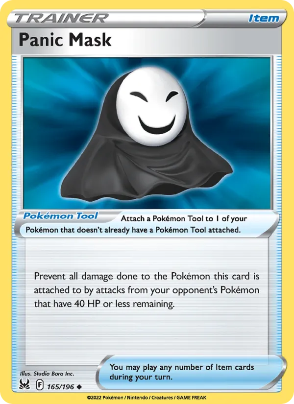 Panic Mask (Lost Origin #165/196)
