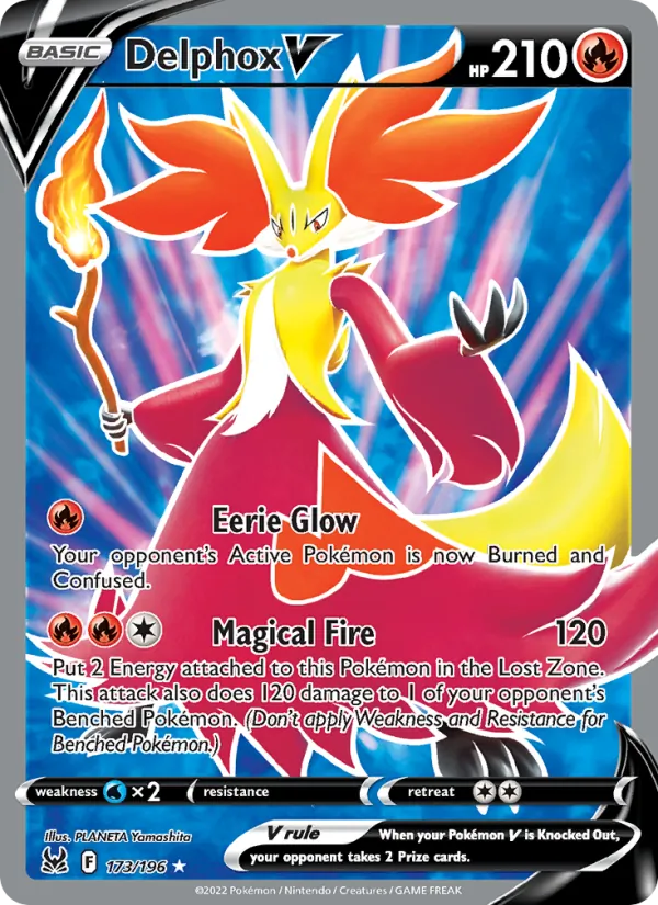 Delphox V (Lost Origin #173/196)