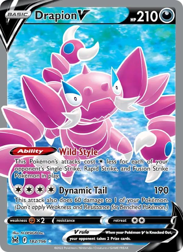 Drapion V (Lost Origin #182/196)