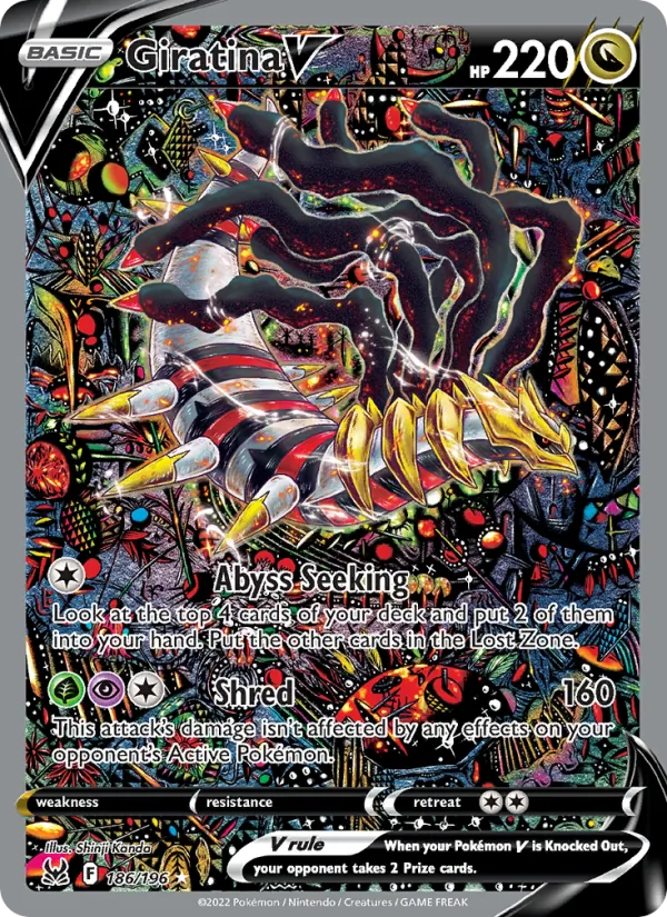 Giratina V (Lost Origin #186/196)