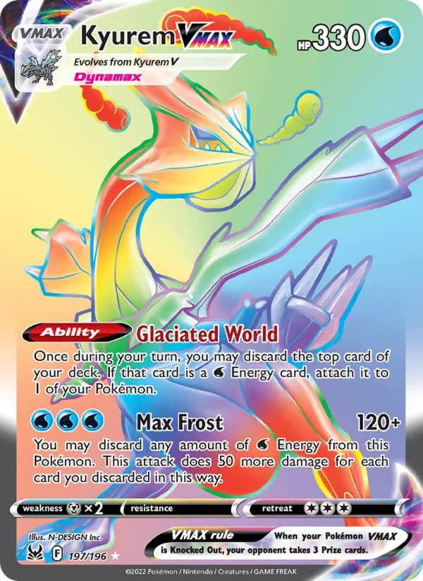 Kyurem VMAX (Lost Origin #197/196)