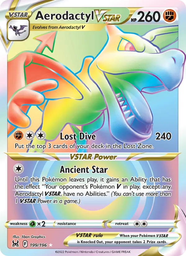 Aerodactyl VSTAR (Lost Origin #199/196)