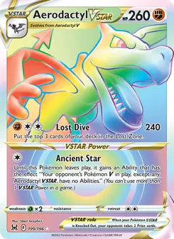 Aerodactyl VSTAR (Lost Origin #199/196)