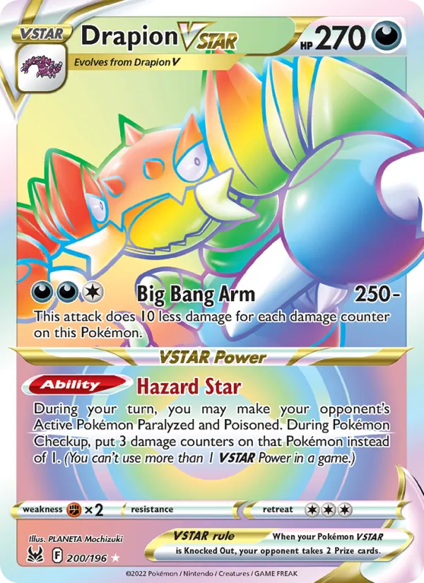 Drapion VSTAR (Lost Origin #200/196)