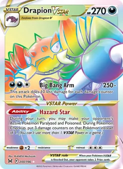 Drapion VSTAR (Lost Origin #200/196)