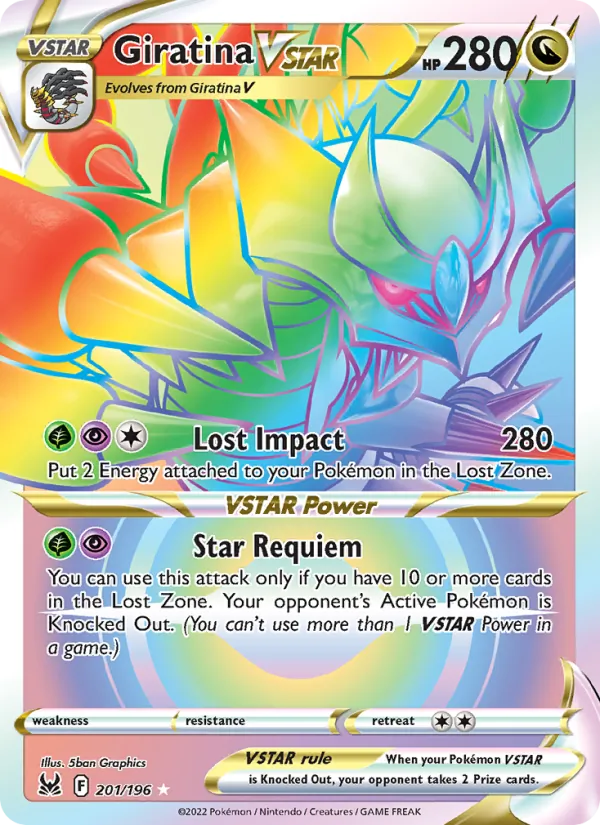 Giratina VSTAR (Lost Origin #201/196)