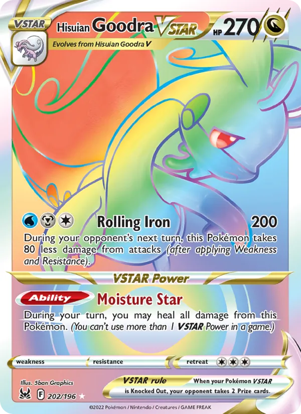 Hisuian Goodra VSTAR (Lost Origin #202/196)