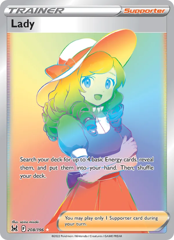 Lady (Lost Origin #208/196)