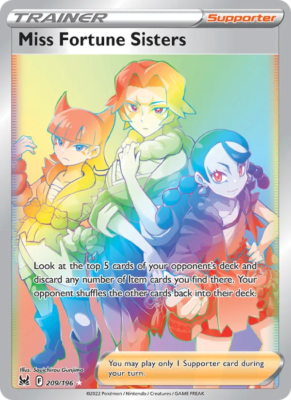 Miss Fortune Sisters (Lost Origin #209/196)