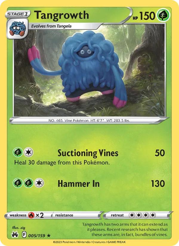 Tangrowth (Crown Zenith #005/159)