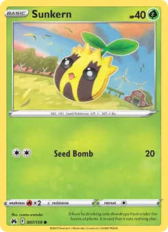Sunkern (Crown Zenith #007/159)