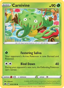 Carnivine (Crown Zenith #012/159)