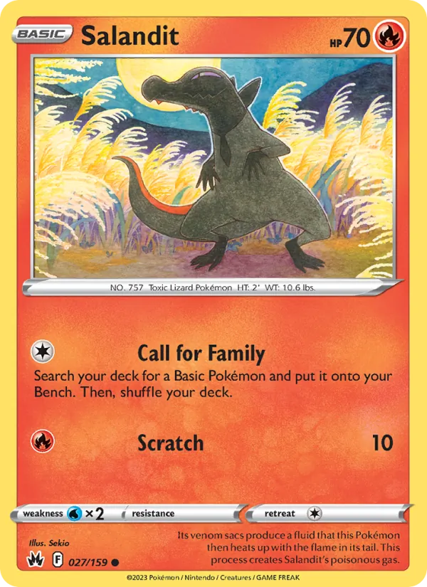 Salandit (Crown Zenith #027/159)