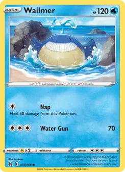 Wailmer (Crown Zenith #031/159)