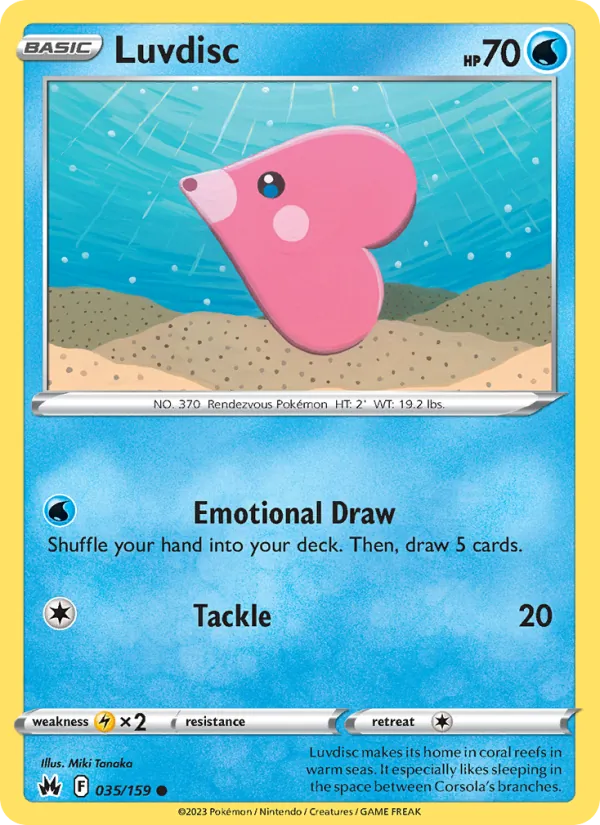 Luvdisc (Crown Zenith #035/159)