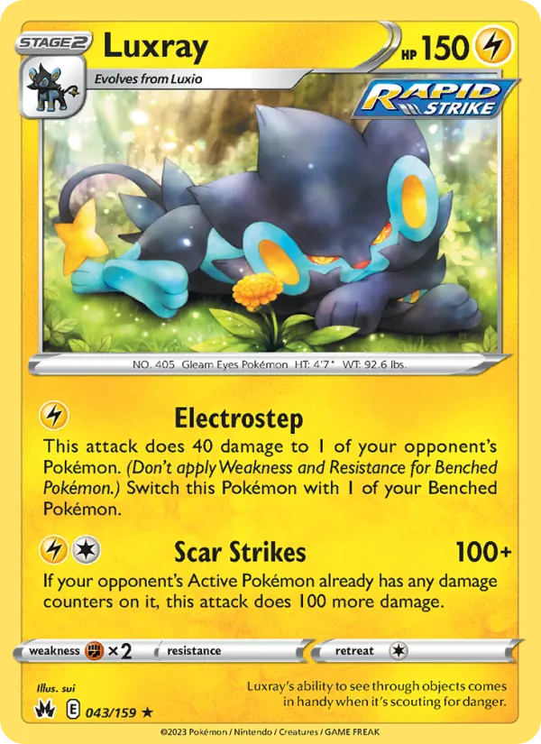 Luxray (Crown Zenith #043/159)