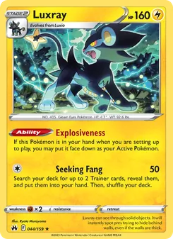 Luxray (Crown Zenith #044/159)