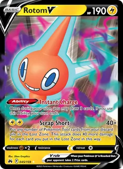 Rotom V (Crown Zenith #045/159)