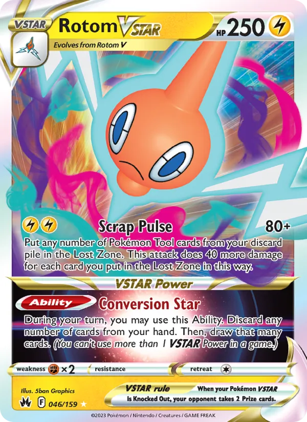 Rotom VSTAR (Crown Zenith #046/159)