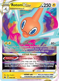 Rotom VSTAR (Crown Zenith #046/159)
