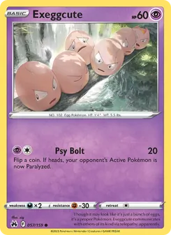 Exeggcute (Crown Zenith #057/159)