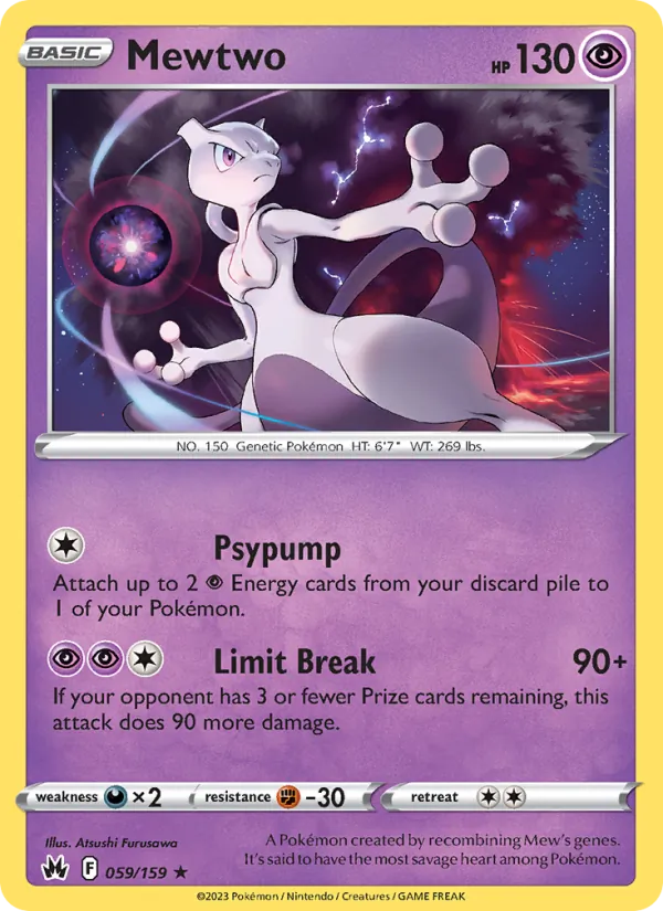 Mewtwo (Crown Zenith #059/159)