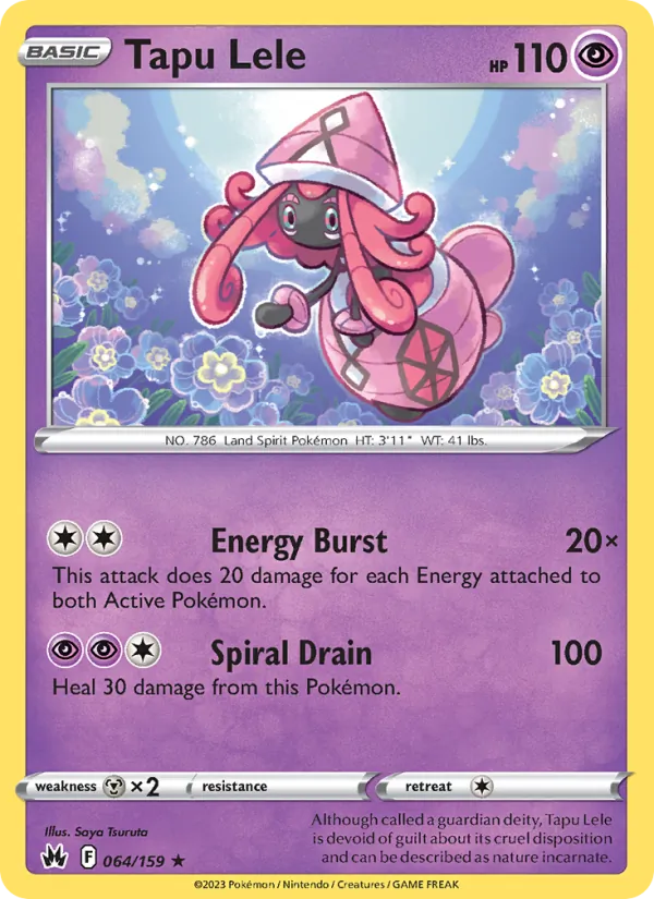 Tapu Lele (Crown Zenith #064/159)
