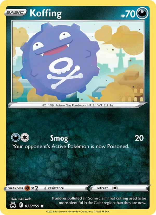 Koffing (Crown Zenith #075/159)