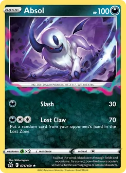 Absol (Crown Zenith #076/159)
