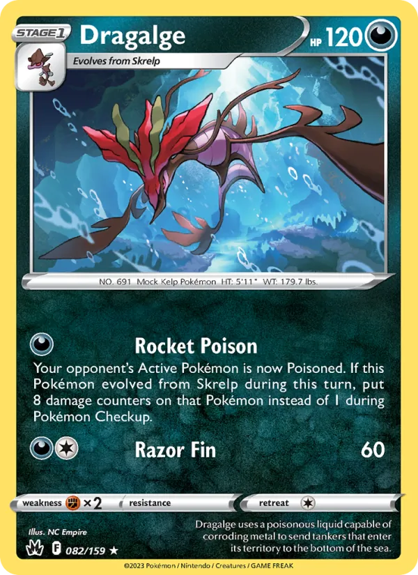 Dragalge (Crown Zenith #082/159)