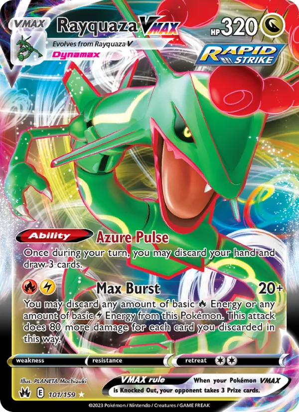 Rayquaza VMAX (Crown Zenith #101/159)