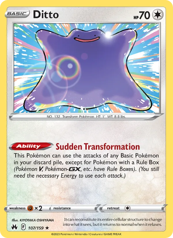 Ditto (Crown Zenith #107/159)