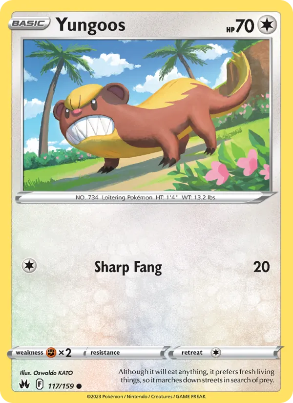 Yungoos (Crown Zenith #117/159)
