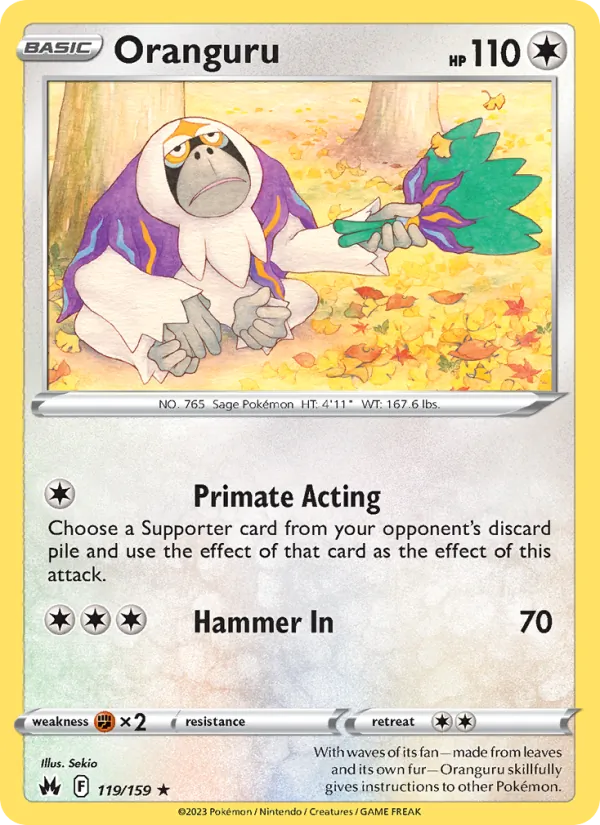 Oranguru (Crown Zenith #119/159)