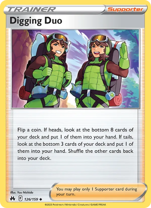 Digging Duo (Crown Zenith #126/159)