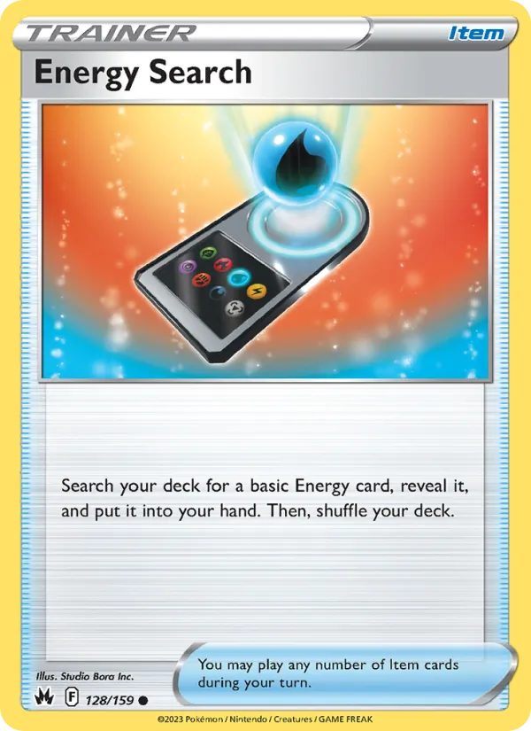 Energy Search (Crown Zenith #128/159)