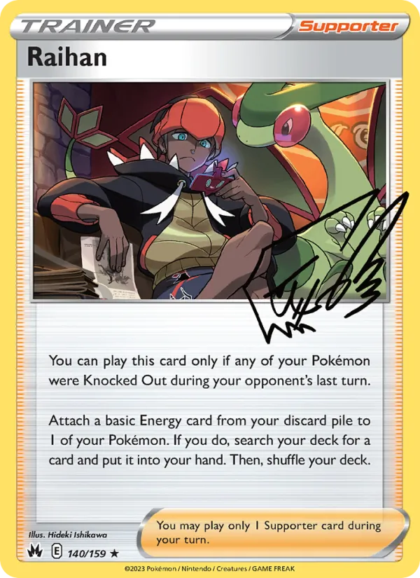 Raihan (Crown Zenith #140/159)