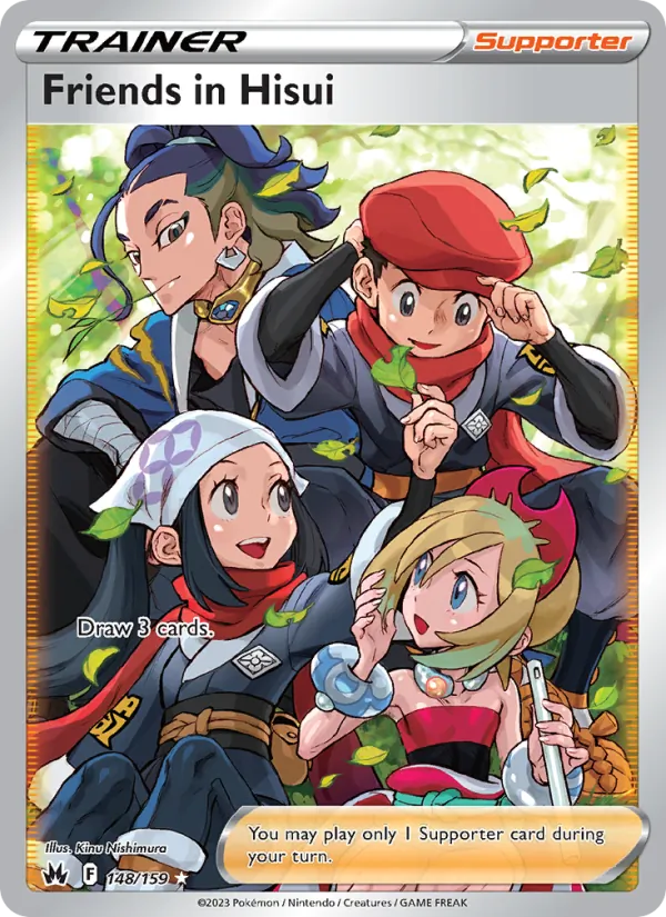Friends in Hisui (Crown Zenith #148/159)