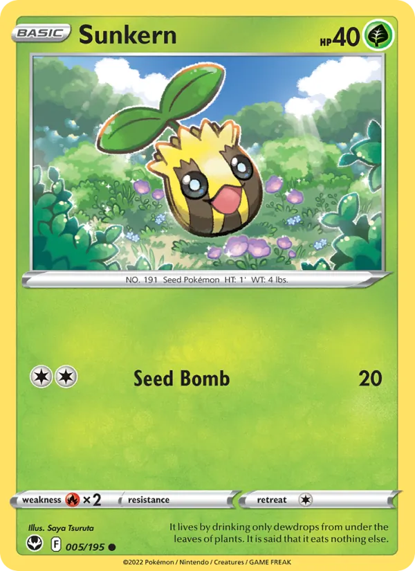 Sunkern (Silver Tempest #005/195)