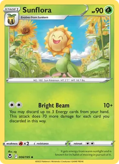 Sunflora (Silver Tempest #006/195)