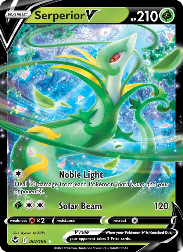 Serperior V (Silver Tempest #007/195)