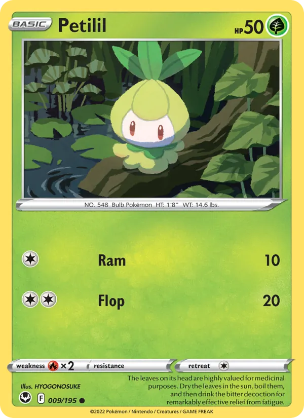 Petilil (Silver Tempest #009/195)