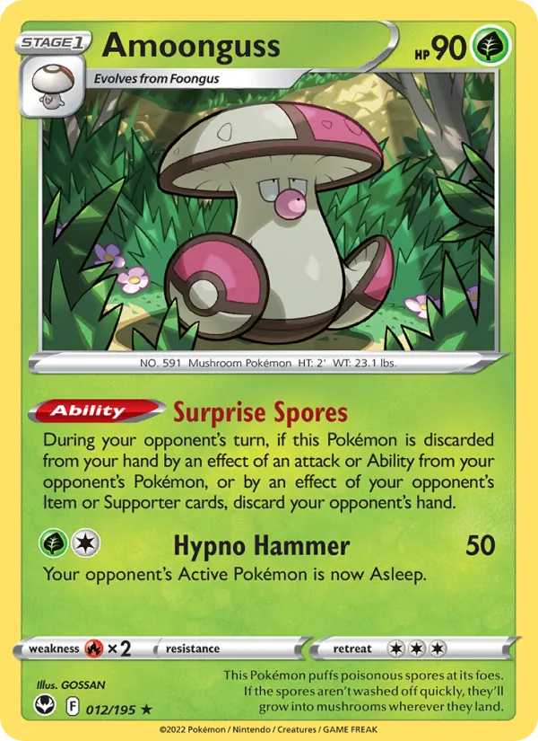Amoonguss (Silver Tempest #012/195)