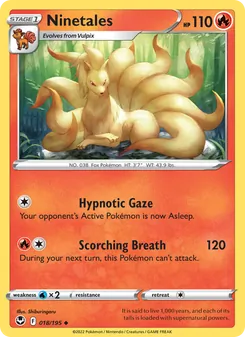 Ninetales (Silver Tempest #018/195)
