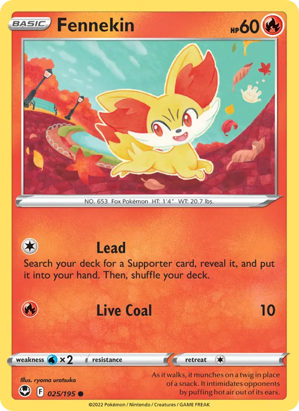 Fennekin (Silver Tempest #025/195)